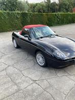 Fiat Barchetta 16v, Auto's, Fiat, Zwart, Cabriolet, Zwart, Leder