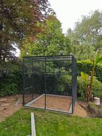 Volière met vogels, Ophalen, Zo goed als nieuw, Volière