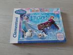 Glitterpuzzel Frozen 104 stukjes, Meer dan 50 stukjes, Ophalen of Verzenden, Zo goed als nieuw