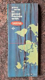 Kaart Sabena uit 1962, Ophalen of Verzenden, Zo goed als nieuw
