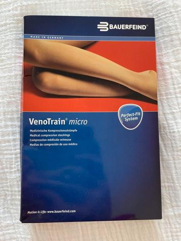 Steunkousen venotrain micro bauerfeind M plus long nieuw! beschikbaar voor biedingen