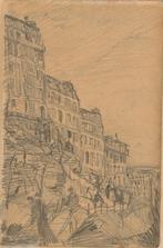 Isidoor Opsomer potloodtekening "Paris", 1912, passepartout, Antiquités & Art, Art | Dessins & Photographie, Enlèvement