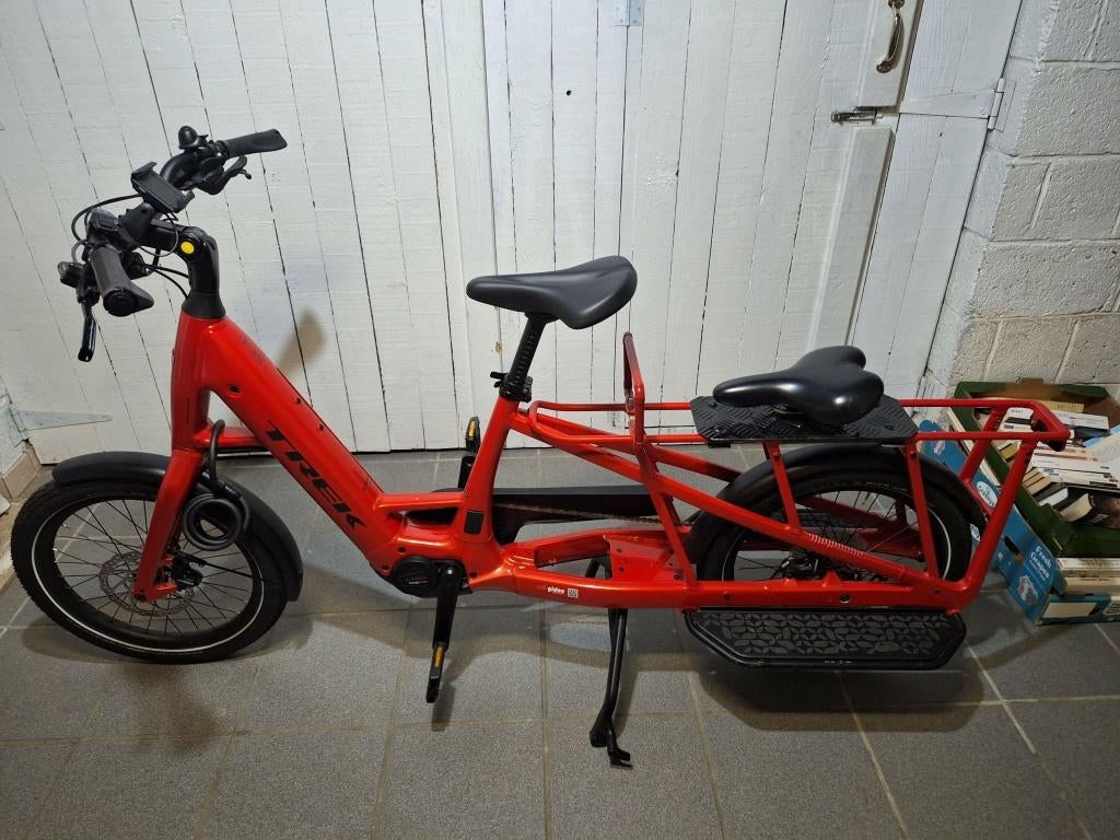 Vélo cargo électrique TREK FETCH+2, Vélos & Vélomoteurs, Vélos électriques, Enlèvement, Comme neuf