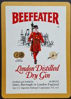 1 Speelkaart  Beefeater, Verzamelen, Ophalen of Verzenden, Zo goed als nieuw