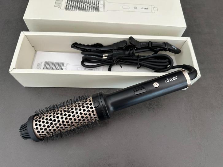Chaer Brosse thermique chauffante en céramique 38mm - NEUVE, Handtassen en Accessoires, Uiterlijk | Haarverzorging, Nieuw, Kam of Borstel