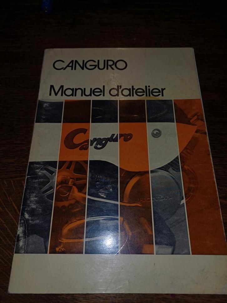 Werkplaatshandboek Honda canguro bromfiets, Fietsen en Brommers, Brommeronderdelen | Algemeen, Ophalen of Verzenden