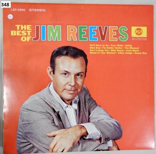 kn0574 : 2x LP van Jim Reeves  Allemaal in  zeer uitzonderli, CD & DVD, Vinyles | Autres Vinyles, Comme neuf, 12 pouces, Enlèvement ou Envoi