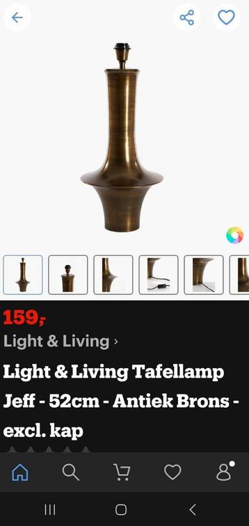 Light&Living Tafellamp Nieuw beschikbaar voor biedingen