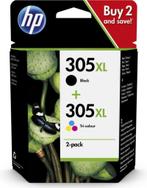 HP 305XL Origineel inktcartridge - Kleur & Zwart - 2-Pack, Computers en Software, Printerbenodigdheden, Verzenden, Nieuw, Cartridge