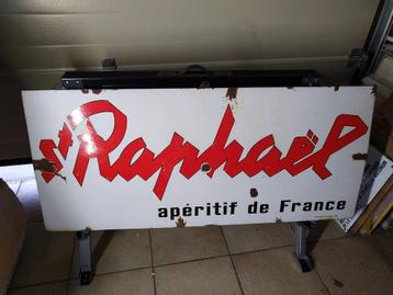 ST RAPHAEL emaille plaat  beschikbaar voor biedingen