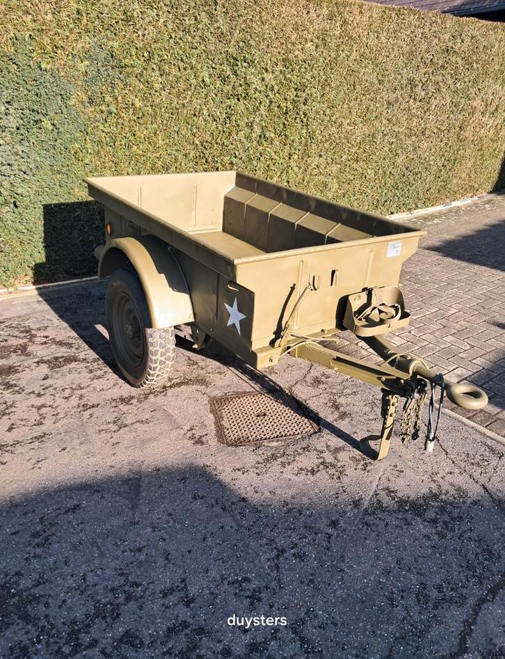 Willy's jeep bantam trailer, Verzamelen, Militaria | Algemeen, Ophalen