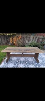 Op te knappen tuintafel, Ophalen