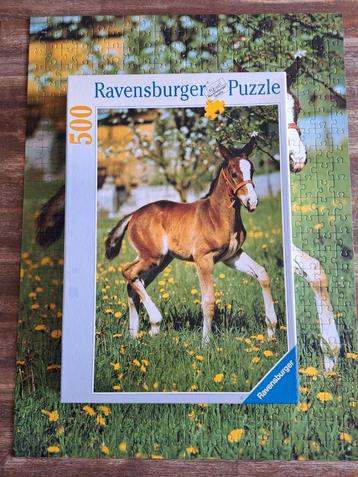 Ravensburger puzzel 500 veulen