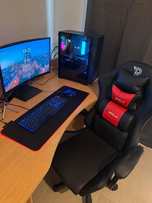 Complete Gaming Set, Computers en Software, Desktop Pc's, Zo goed als nieuw, Ophalen