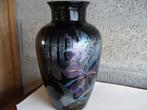 rare ancien vase en verre, Italie, marque Linea Decor, 32 cm, Ophalen of Verzenden
