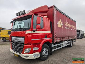 DAF FA CF400 4x2 Sleepcab Euro6 - SchuifzeilenBak 7.6m. + La beschikbaar voor biedingen