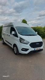 Ford transit custom l2 h2 NIEUWSTAAT!, Parkeersensor, Stof, Wit, Bedrijf