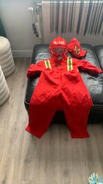 Déguisement pompiers 134-140, Kleding | Heren, Carnavalskleding en Feestkleding, Ophalen of Verzenden, Zo goed als nieuw