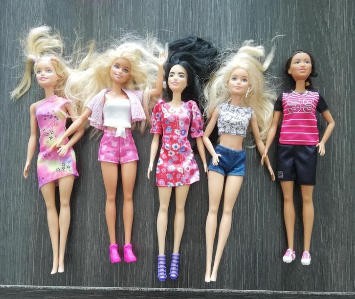 Barbie, Kinderen en Baby's, Speelgoed | Poppen, Gebruikt, Barbie, Ophalen of Verzenden