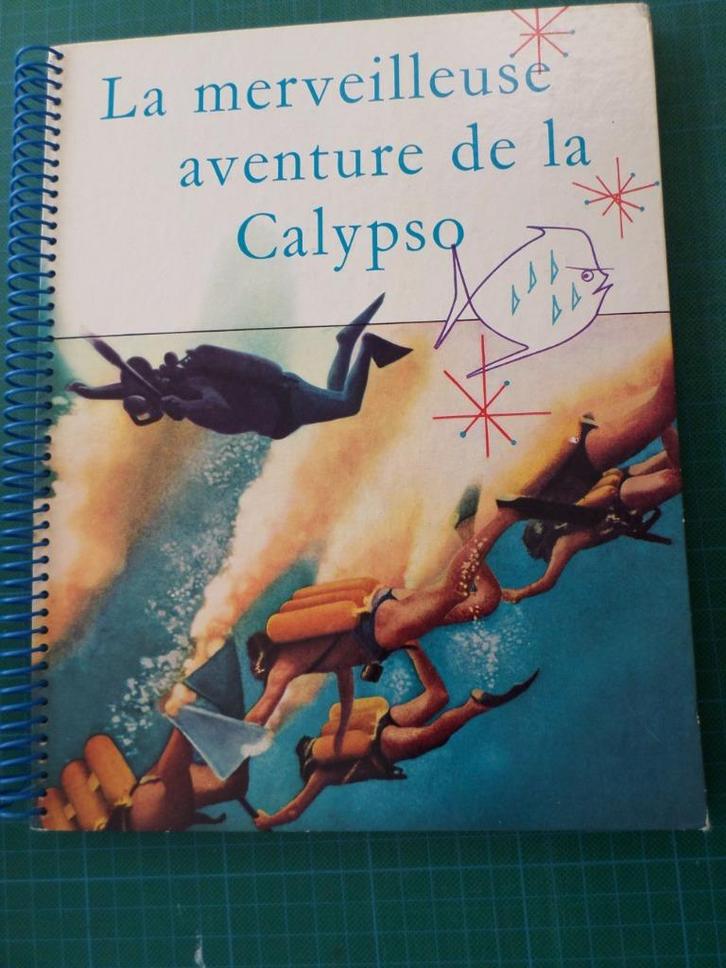 La merveilleuse aventure de la Calypso – 1958 – 49 pages, Boeken, Prentenboeken en Plaatjesalbums, Gelezen, Plaatjesalbum, Ophalen of Verzenden