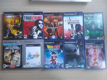 Playstation 2 games lot ps2