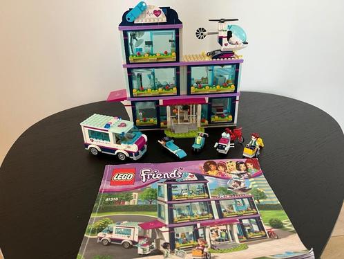 LEGO friends heartlake ziekenhuis 41318, Kinderen en Baby's, Speelgoed | Duplo en Lego, Zo goed als nieuw, Lego, Complete set