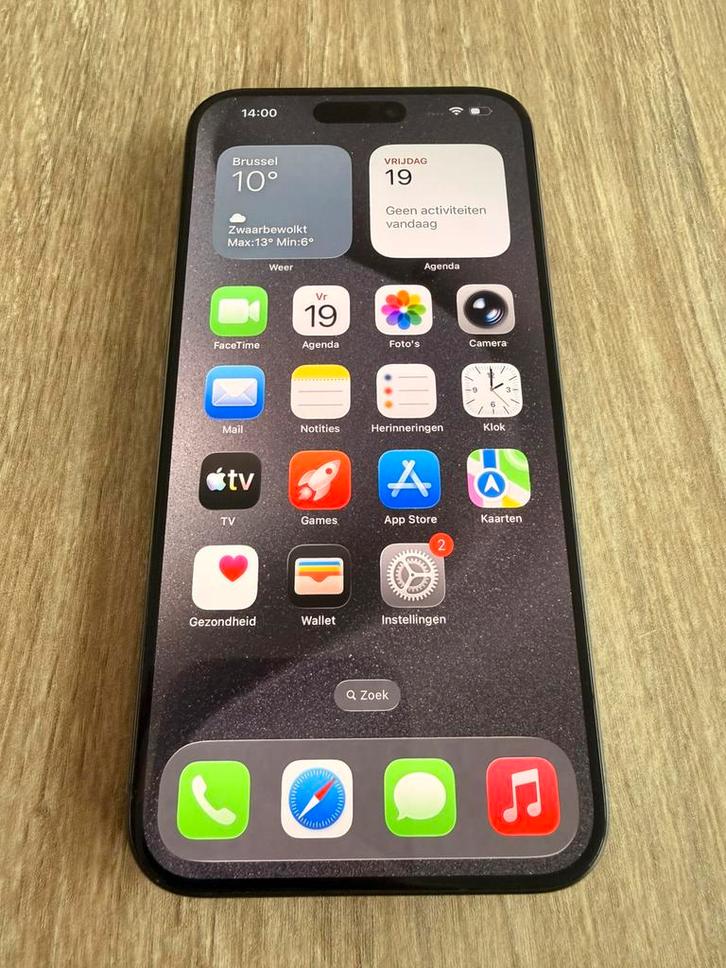 Apple iPhone 15 Pro Max 512GB – Black Titanium – z.g.a.n., Telecommunicatie, Mobiele telefoons | Apple iPhone, Zo goed als nieuw
