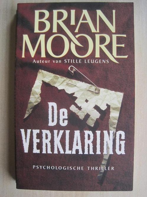 308 - De verklaring - Brian Moore, Boeken, Detectives, Zo goed als nieuw, Ophalen of Verzenden