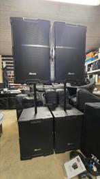 NIEUW COMPLETE PA SET 2X PDY 215 +S = 3.700W, Audio, Tv en Foto, Luidsprekerboxen, Ophalen, Nieuw, Subwoofer