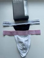 Calvin Klein String Men, Verzenden, Wit, Calvin Klein, Slip