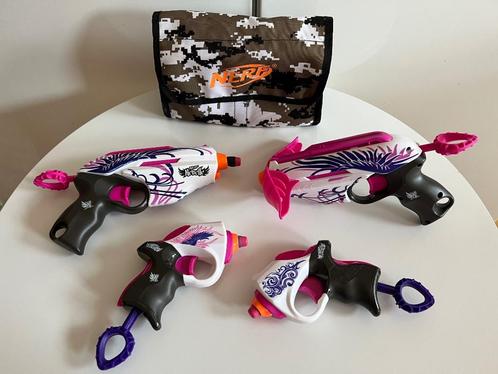 Lot fusils Nerf Rebelle pour enfant :, Kinderen en Baby's, Speelgoed | Buiten | Actiespeelgoed, Zo goed als nieuw, Ophalen of Verzenden