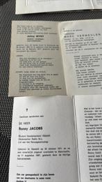 3 bidprentjes studenten, Verzenden, Bidprentje