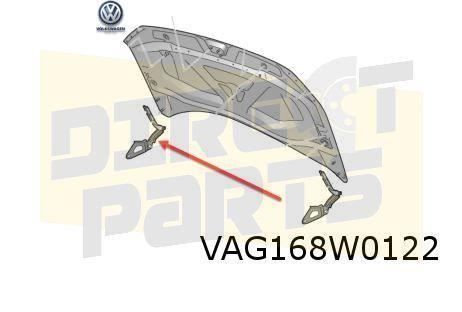 Volkswagen Tiguan (9/20-) Motorkapscharnier Rechts Origineel, Auto-onderdelen, Carrosserie, Motorkap, Volkswagen, Voor, Nieuw