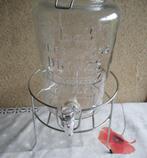 glazen drank dispenser, Huis en Inrichting, Keuken | Servies, Overige typen, Ophalen of Verzenden, Effen, Glas