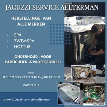 Jacuzzi herstellingen proffensioneel beschikbaar voor biedingen