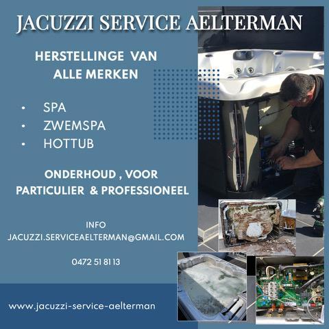 Jacuzzi herstellingen proffensioneel, Tuin en Terras, Zwembad-toebehoren, Nieuw, Ophalen of Verzenden