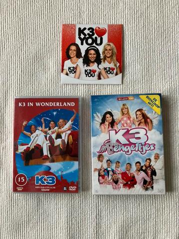 K3 love you wonderland bengeltjes 1 cd et 2 dvd 