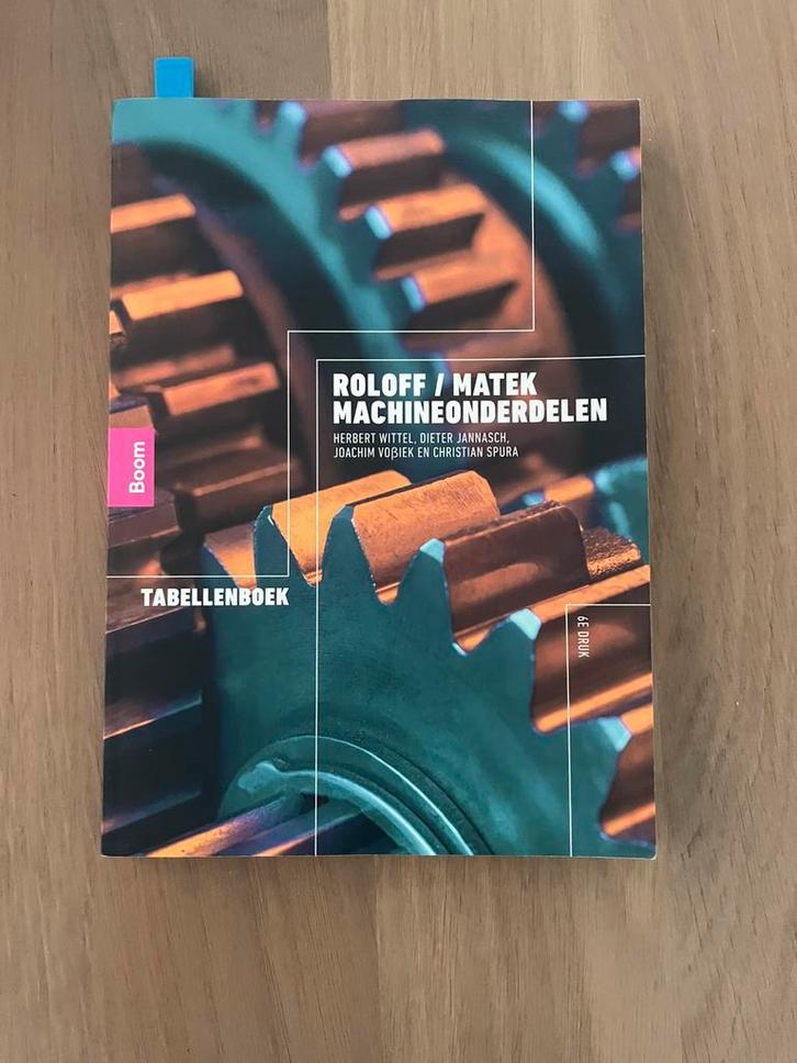 Roloff/Matek Machineonderdelen: tabellenboek, Boeken, Schoolboeken, Zo goed als nieuw, Nederlands, Ophalen