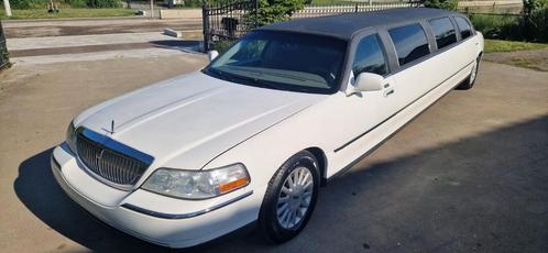 Prachtige Lincoln Town Car limousine limo 2005 €11.000, Auto's, Lincoln, Particulier, Benzine, Stadsauto, 4 deurs, Automaat, Wit