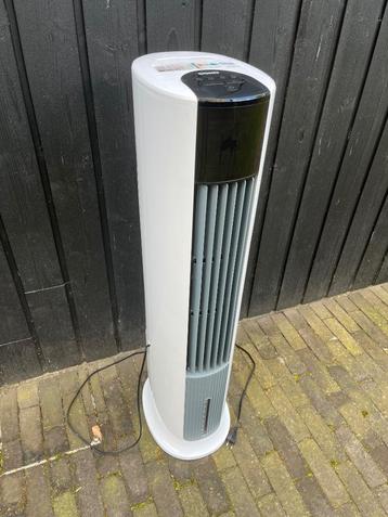 Aircooler in uitstekende staat, Ophalen, 3 snelheden of meer, Afstandsbediening, Ventileren
