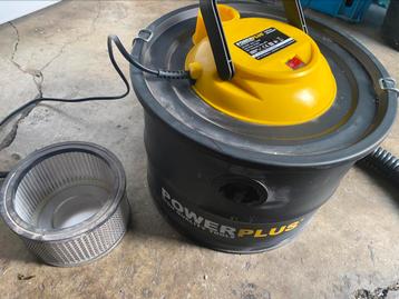 Apsirateur à cendres 15l 1000w powerplus brico + 2 filtres, Enlèvement ou Envoi, Comme neuf