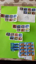 stickers-postzegels-oude eerdocumenten WO 1 -oude boeken, Verzamelen, Ophalen of Verzenden