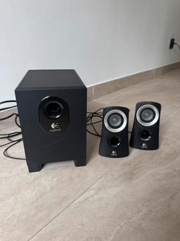 Logitech speaker system Z313, Enlèvement, Comme neuf, Logitech