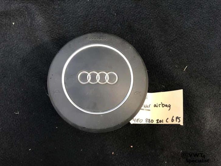 Audi stuur airbag 4E0 880 201 C 6 PS, Auto-onderdelen, Dashboard en Schakelaars, Audi, Gebruikt, Ophalen