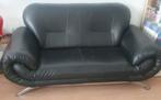 meuble canapé noire, Maison & Meubles, Canapés | Salons, Noire, Synthétique, Enlèvement, Utilisé