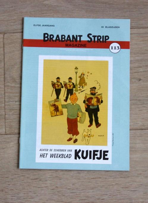 Brabant strip magazine n 113 Special Tintin Kuifje Hergé, Verzamelen, Stripfiguren, Zo goed als nieuw, Kuifje, Ophalen of Verzenden