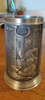 Tinnen tankard Sherlock Holmes, Antiek en Kunst, Antiek | Tin, Ophalen of Verzenden