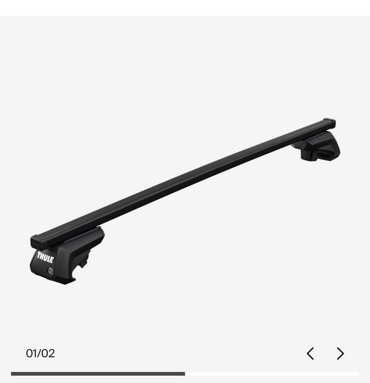 DAKDRAGERS TE HUUR THULE SQUAREBAR EVO, Auto diversen, Dakdragers, Nieuw, Ophalen of Verzenden