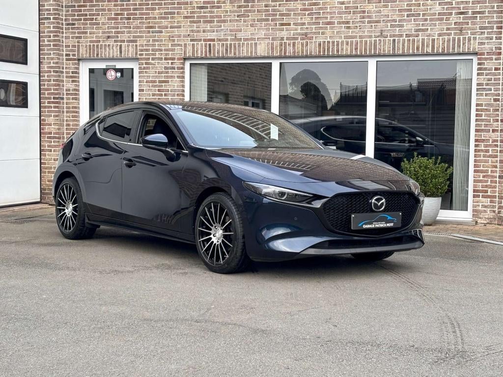 Mazda 3 2.0 M-HYBRID / 360 camera / Bose / Trekhaak, Autos, Mazda, Entreprise, Caméra 360°, ABS, Phares directionnels, Régulateur de distance