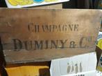 Champagne Dumont & Co, Verzamelen, Verpakking, Gebruikt, Ophalen